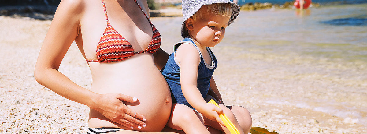5 consigli per prendere il sole in gravidanza