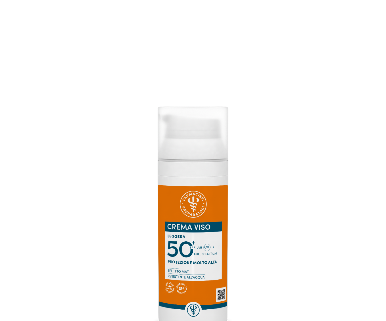 CREMA VISO SPF 50+ texture leggera