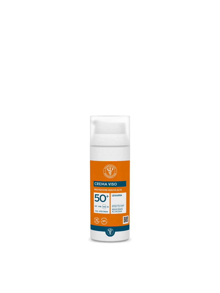 CREMA VISO SPF 50+ texture leggera
