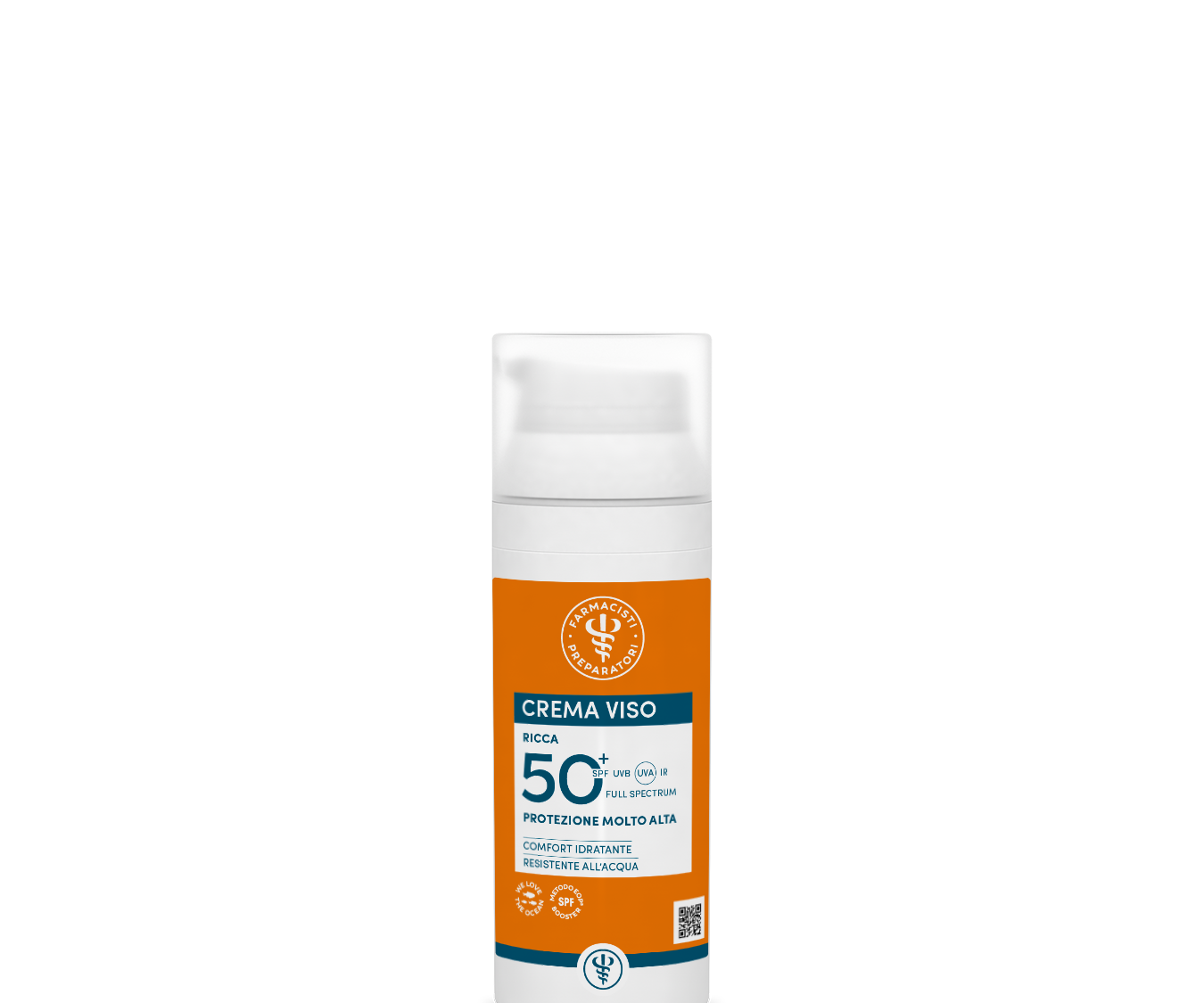 CREMA VISO SPF 50+ texture ricca