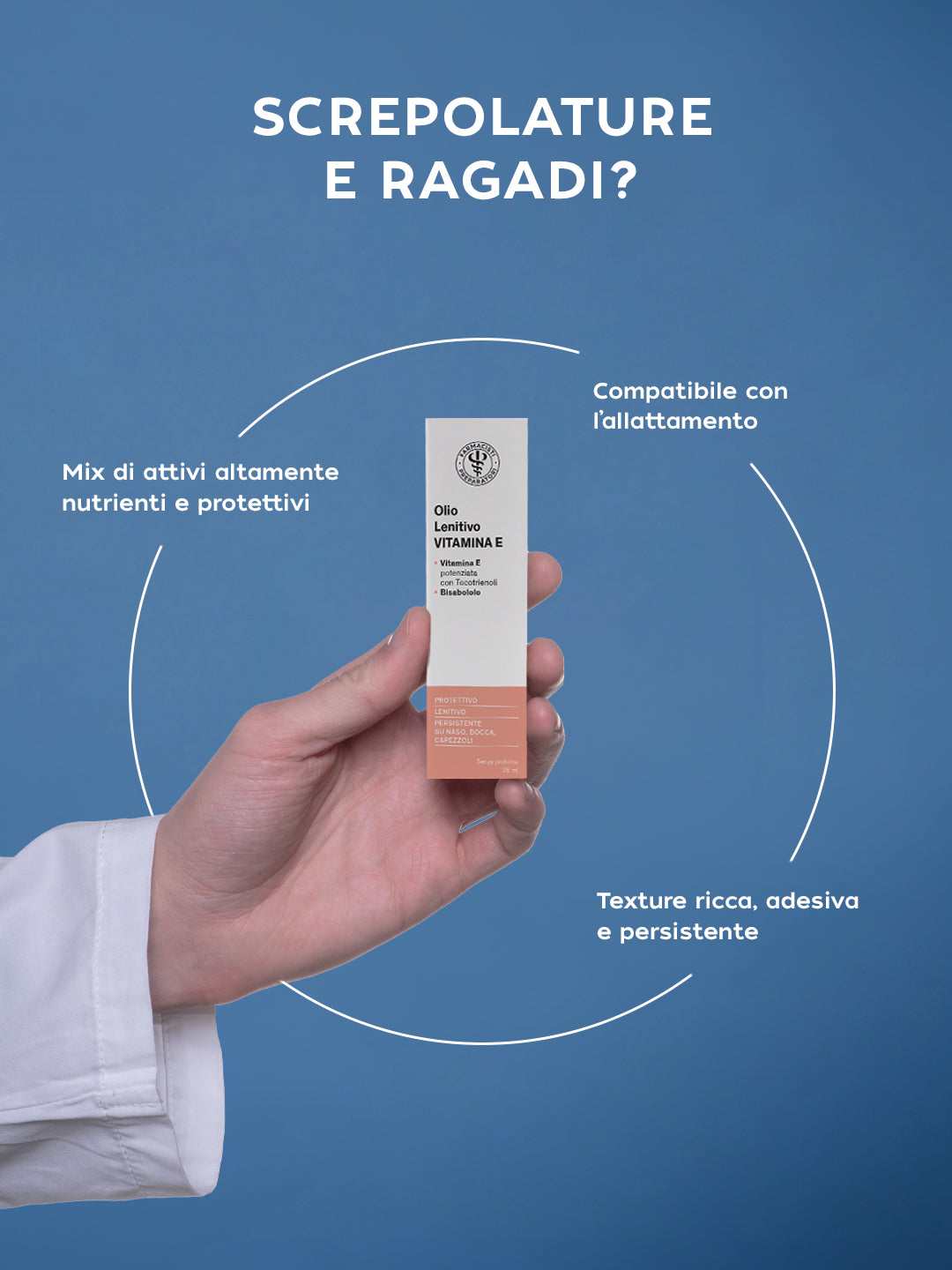 Olio Lenitivo VITAMINA E – Farmacisti Preparatori